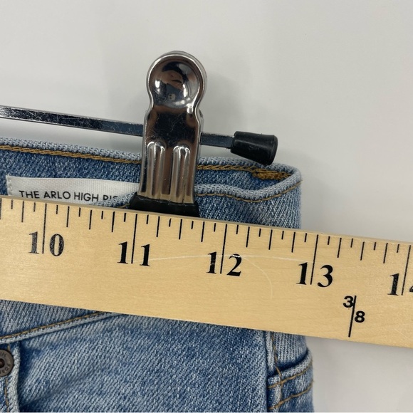 Aritzia Denim Forum The Arlo High Rise Straight Jeans Sz 25 - Picture 7 of 12